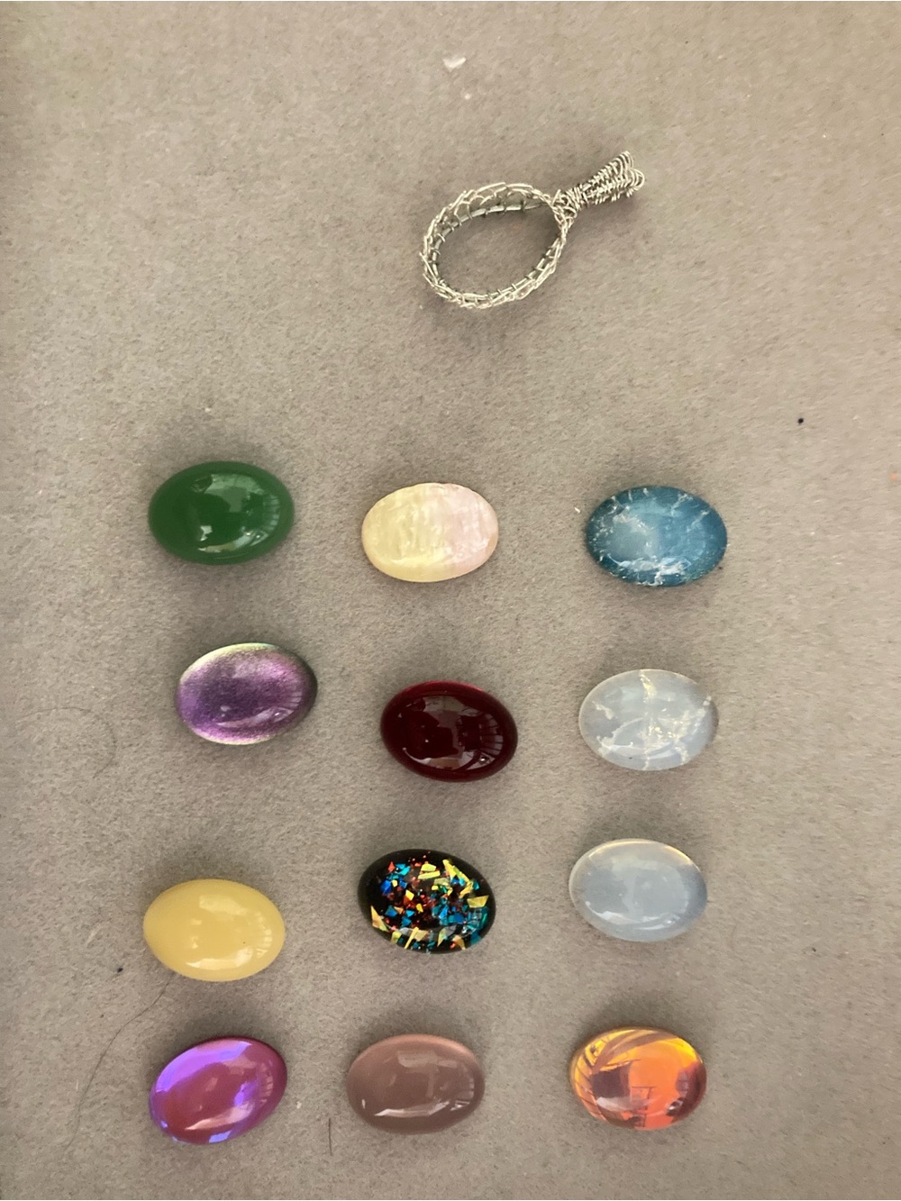 Interchangeable Cabochon Pendant • Swap Your Stones • Convertible Jewelry